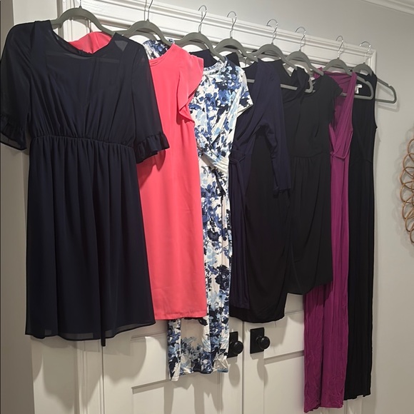 8 dress BUNDLE maternity- ASOS/ Gap/ Mother Maternity Women's Dress Collection - Picture 1 of 5